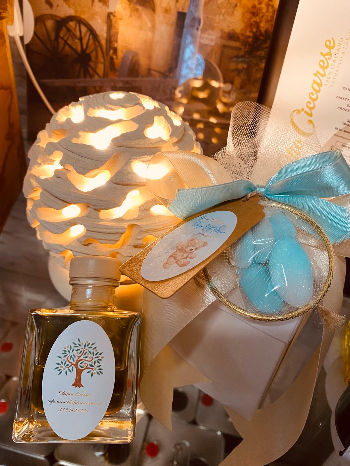 Bomboniera olio extravergine 100 ml - confezione regalo