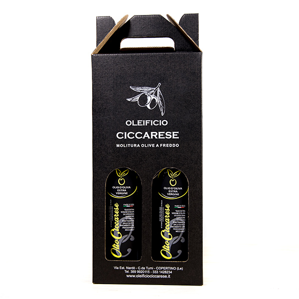 2 bottiglie olio